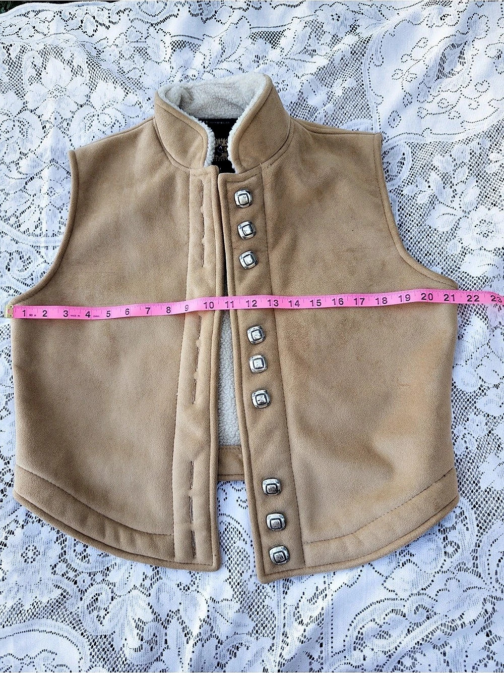 Vintage COOGI Brown Snap-Front Vest